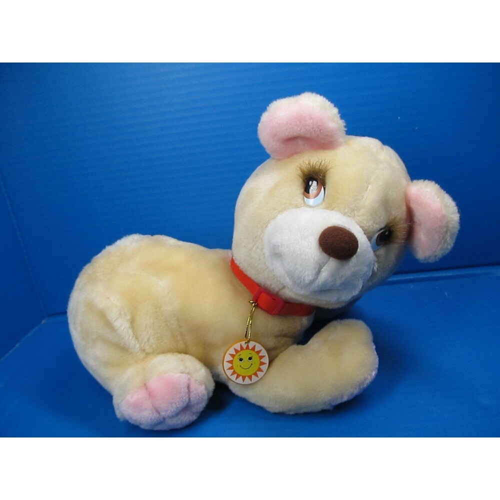 VTG 1983 Sunburst Pets Commonwealth Toys Stuffed Animal Teddy Bear 10” Toy